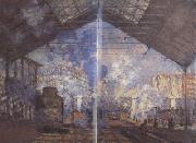 Claude Monet Gare Saint-Lazare (nn02) oil painting